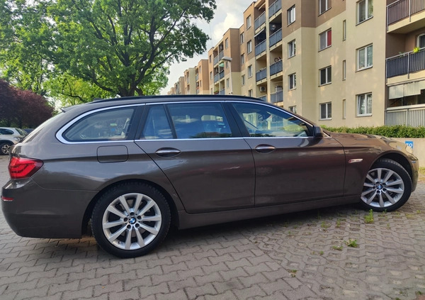 BMW Seria 5 cena 59900 przebieg: 216000, rok produkcji 2012 z Warszawa małe 497